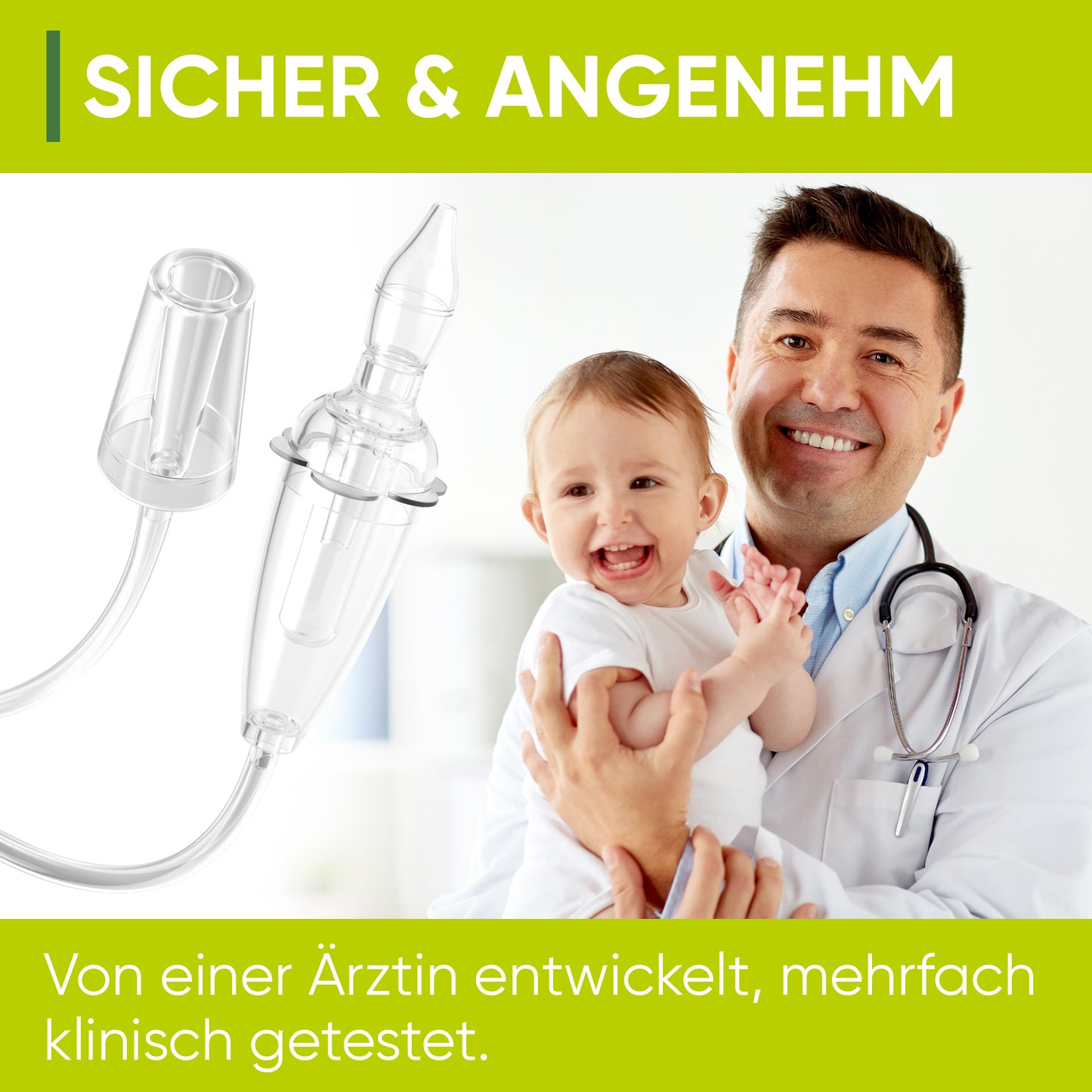 Airmed's Nasensauger Saugkopf. Ersatzteil, hygienisch & wiederverwendbar