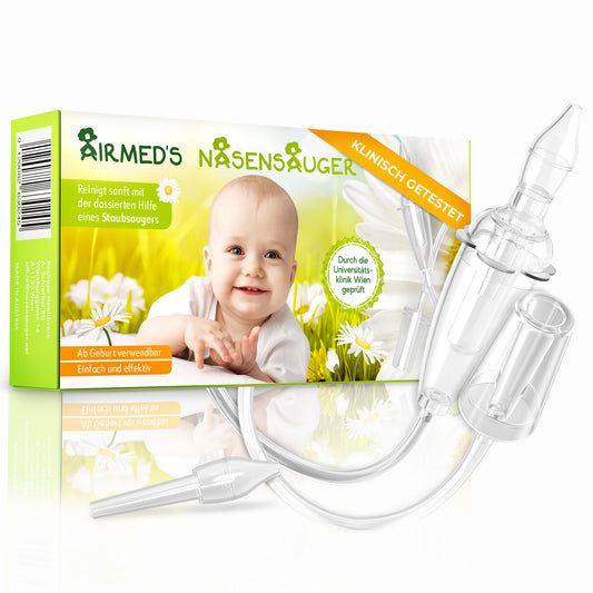 Airmed's Nasensauger S. Nasensauger Staubsauger. Klinisch getestet, sicher und sanft